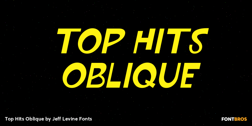 Top Hits Oblique Poster