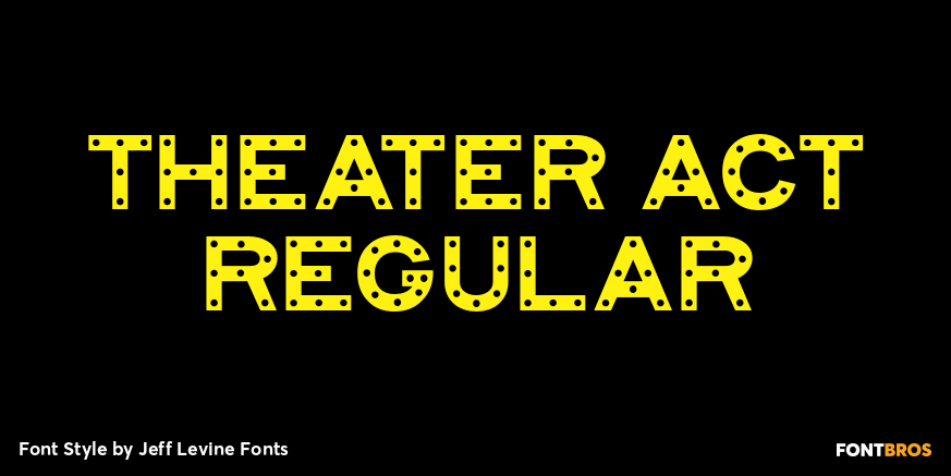 Theater Act Regular Poster