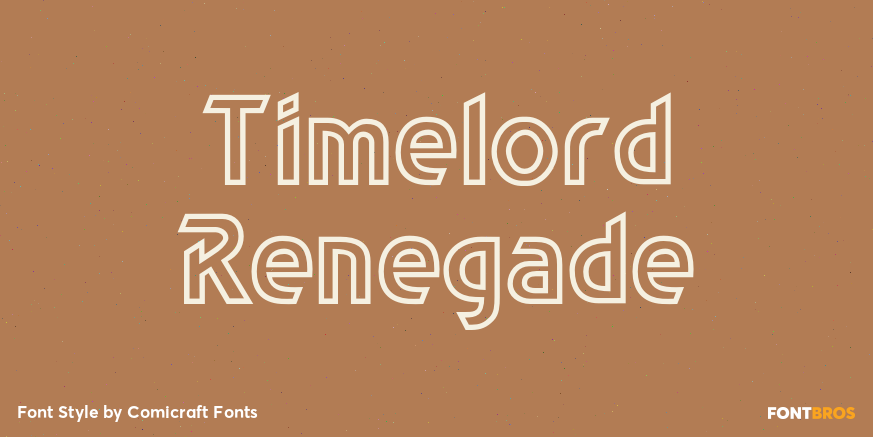 Timelord Renegade Poster