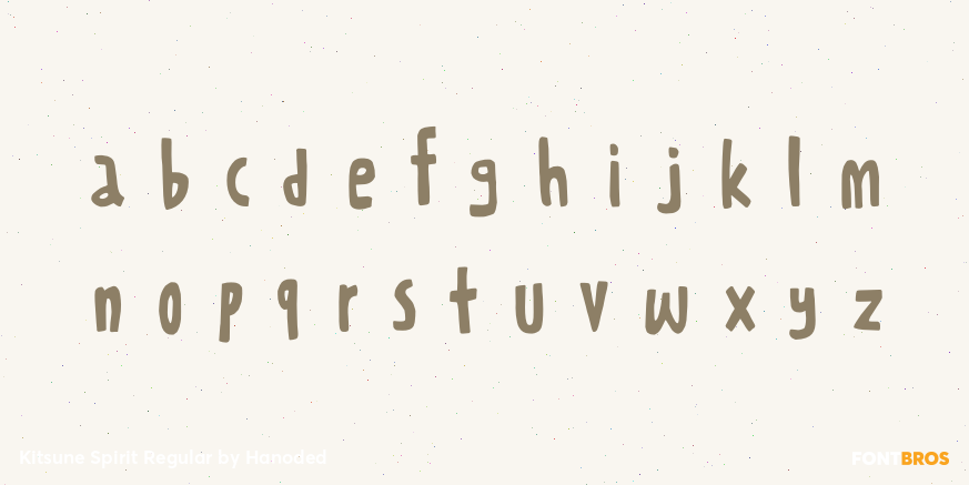 Kitsune Spirit Regular Font Poster #3