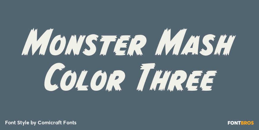 Monster Mash Color Three Poster