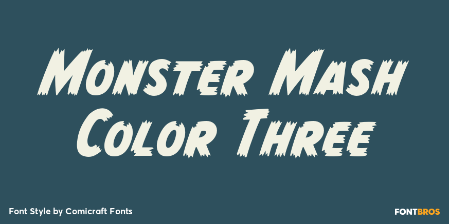 Monster Mash Color Three Poster