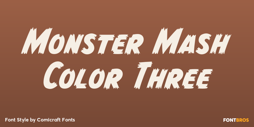 Monster Mash Color Three Poster