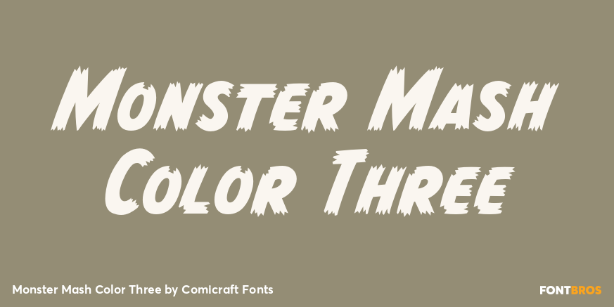 Monster Mash Color Three Poster