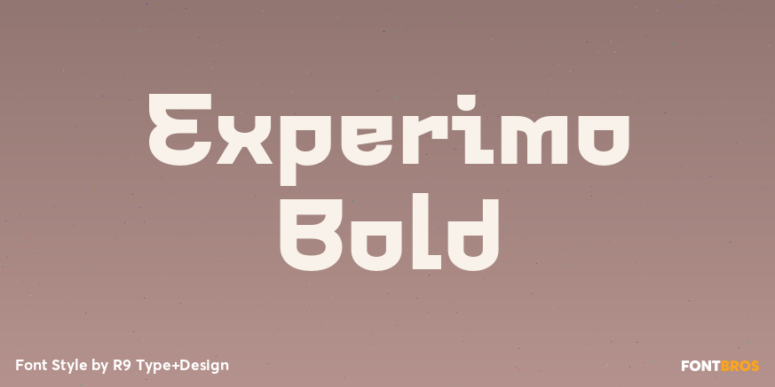 Experimo Bold Poster