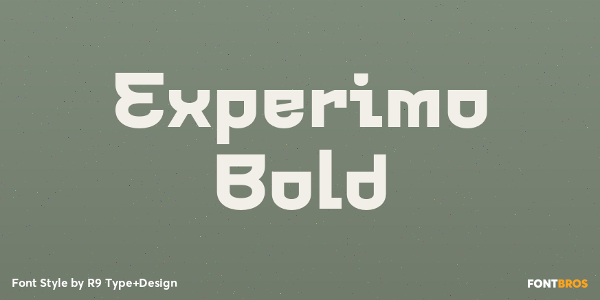 Experimo Bold Poster