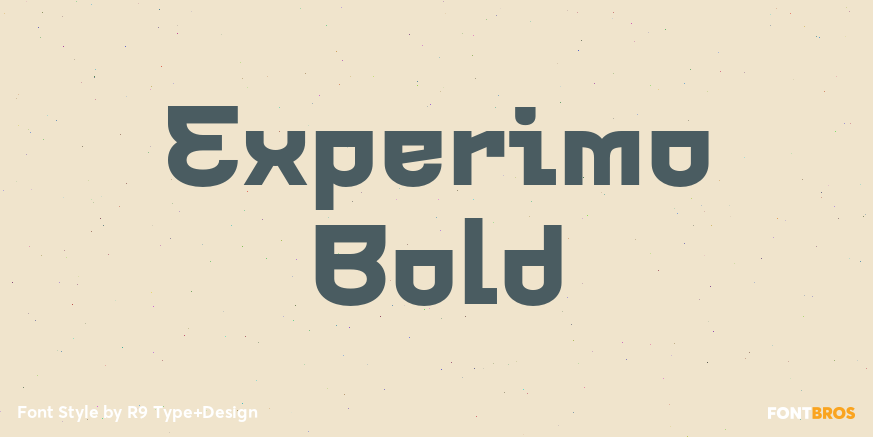 Experimo Bold Poster
