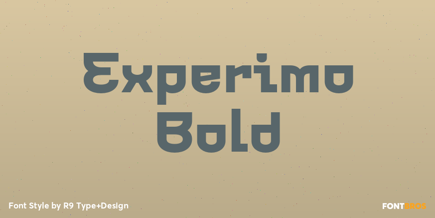Experimo Bold Poster