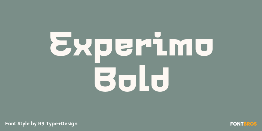 Experimo Bold Poster