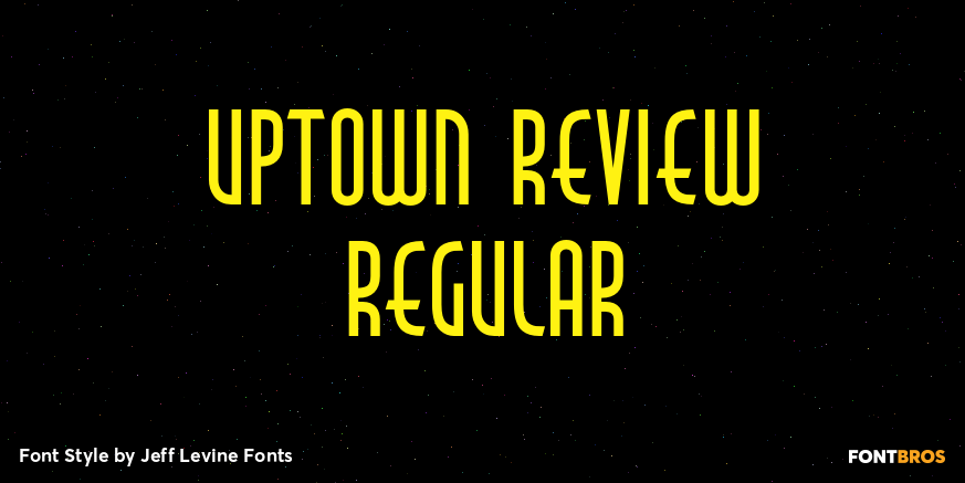 Uptown Review Regular Poster