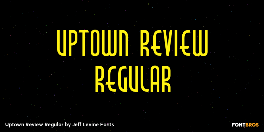 Uptown Review Regular Poster