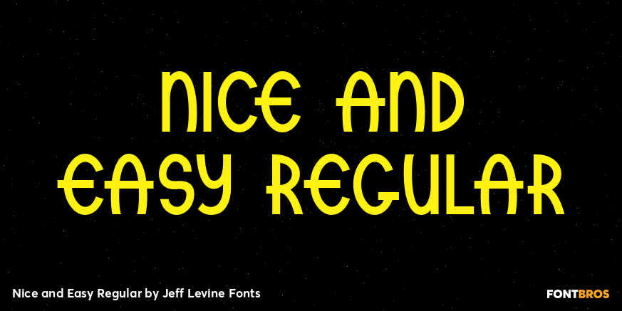 Nice and Easy Regular Poster