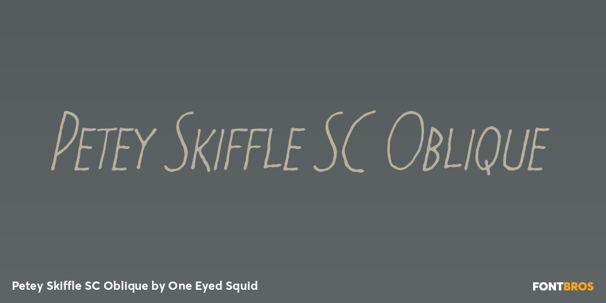 Petey Skiffle SC Oblique Poster
