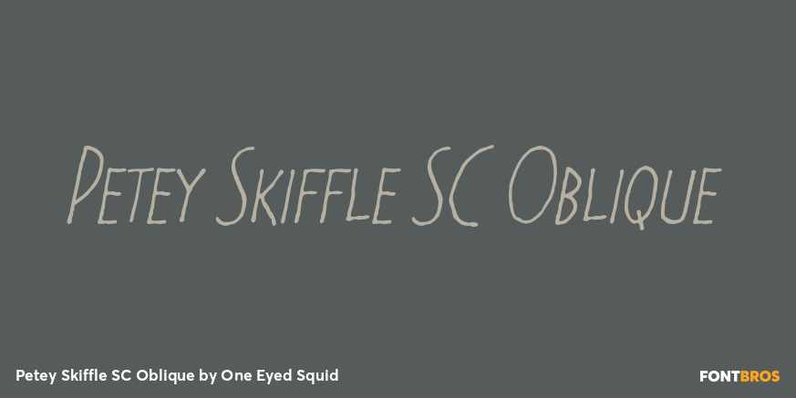 Petey Skiffle SC Oblique Poster