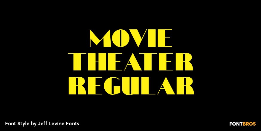 Movie Theater Regular Poster