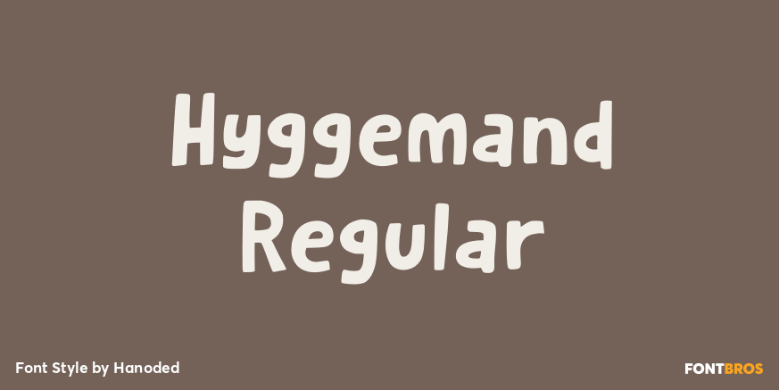 Hyggemand Regular Poster