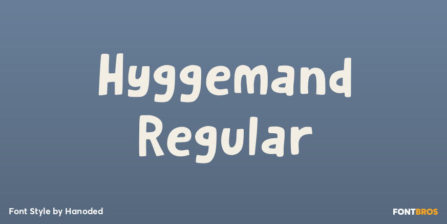 Hyggemand Regular Poster