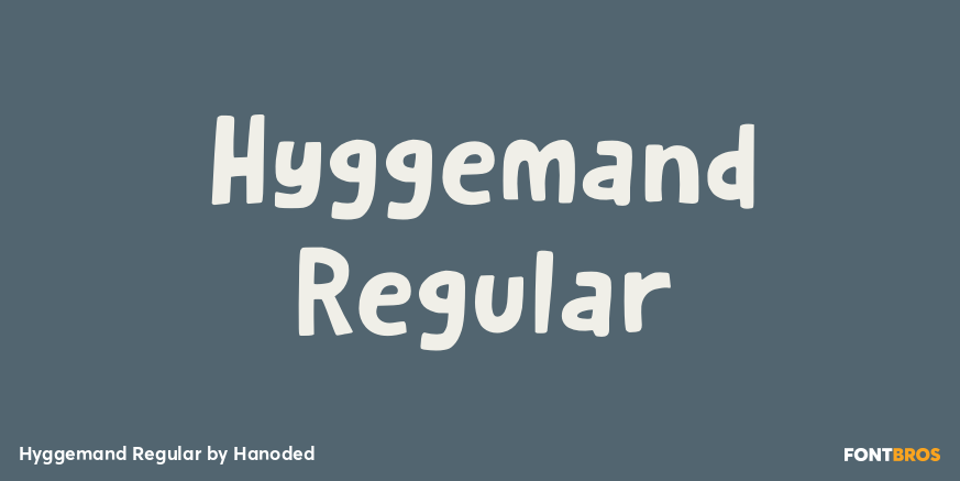Hyggemand Regular Poster
