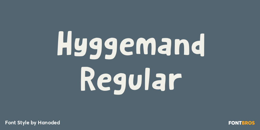 Hyggemand Regular Poster