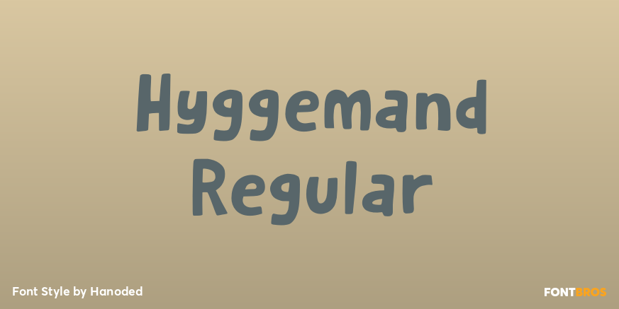 Hyggemand Regular Poster
