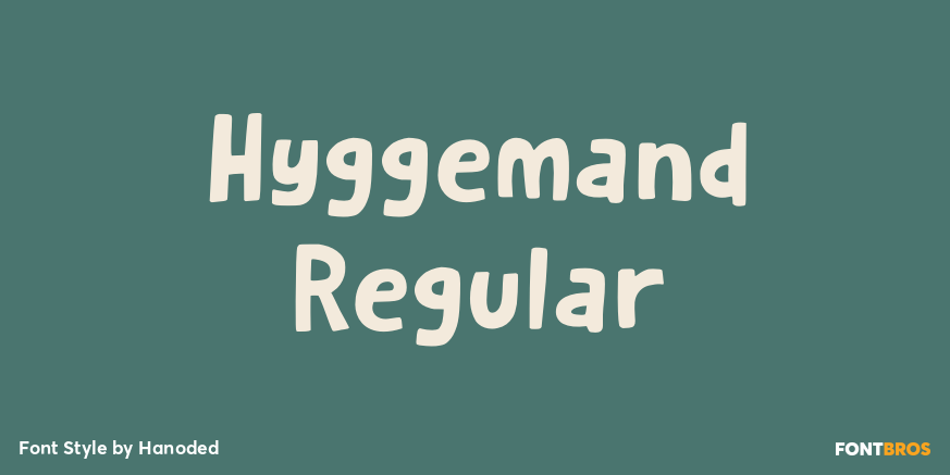 Hyggemand Regular Poster
