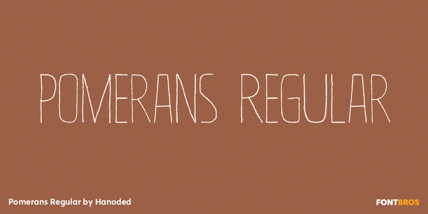 Pomerans Regular Font Poster #1