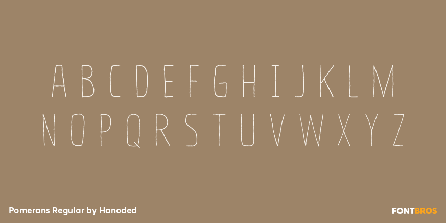 Pomerans Regular Font Poster #2