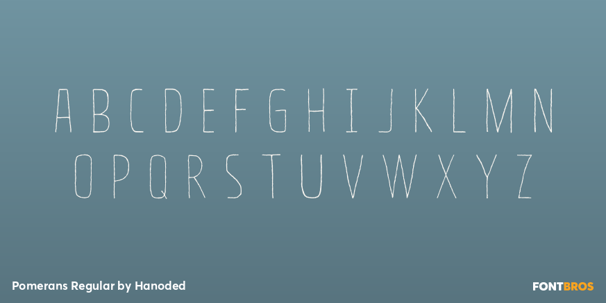 Pomerans Regular Font Poster #3