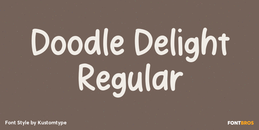 Doodle Delight Regular Poster