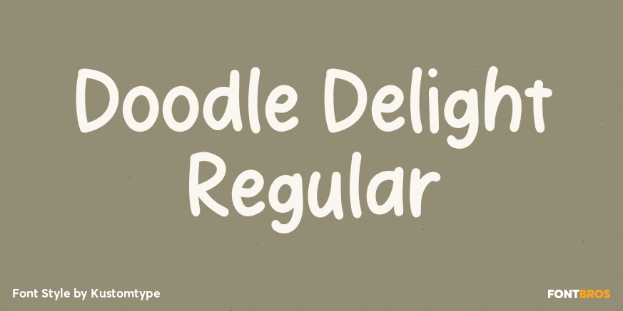 Doodle Delight Regular Poster