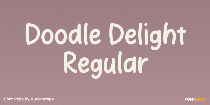 Doodle Delight Regular Poster