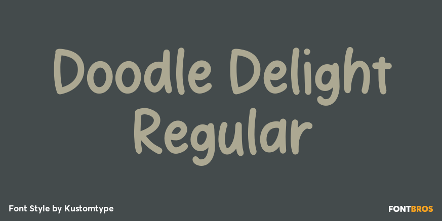 Doodle Delight Regular Poster