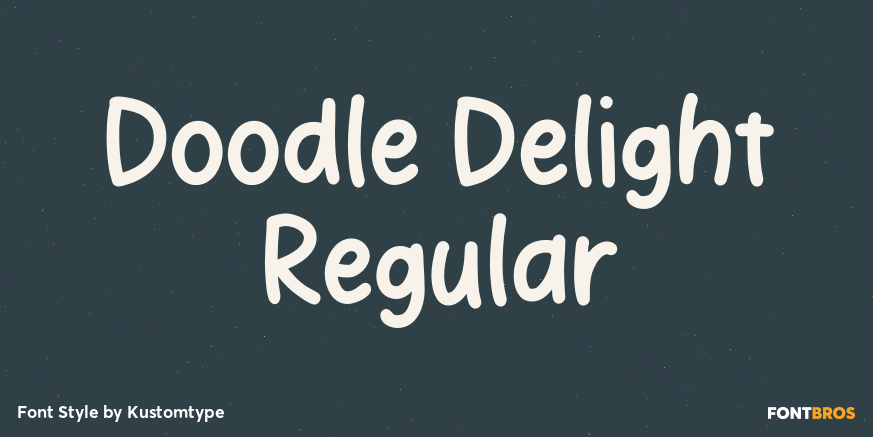 Doodle Delight Regular Poster