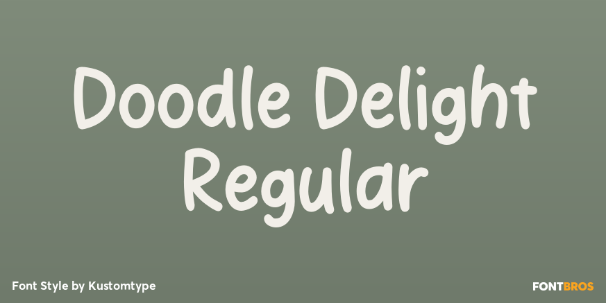 Doodle Delight Regular Poster