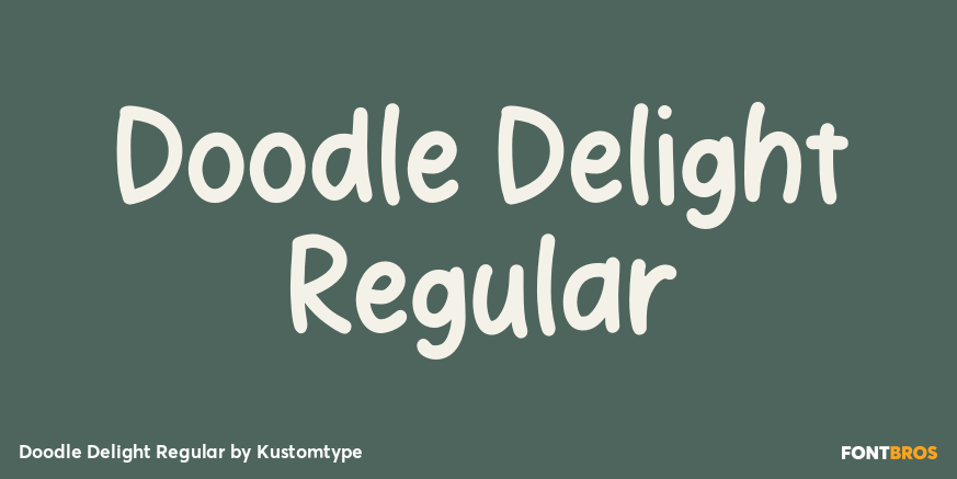Doodle Delight Regular Poster