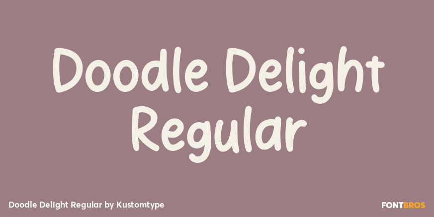 Doodle Delight Regular Poster