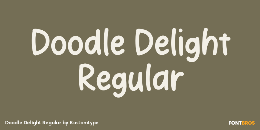 Doodle Delight Regular Poster