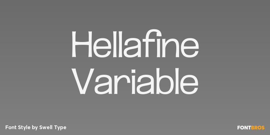 Hellafine Variable Poster