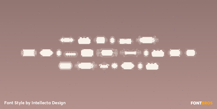 Ornate Blackboards Regular Poster