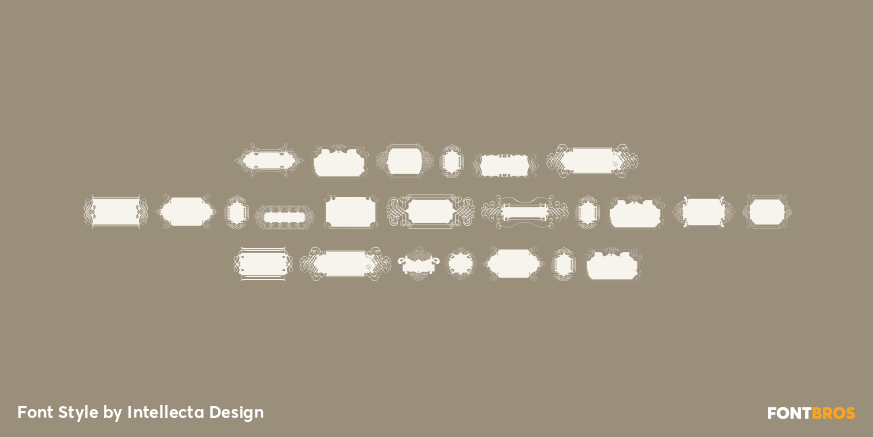 Ornate Blackboards Regular Poster