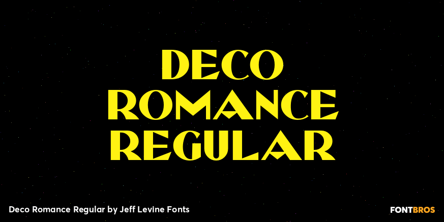 Deco Romance Regular Poster