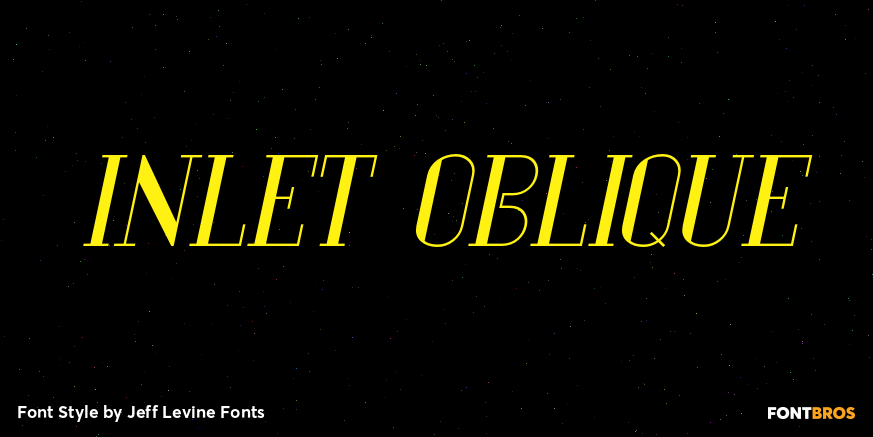 Inlet Oblique Poster