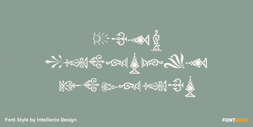 Easy Fleurons Regular Poster