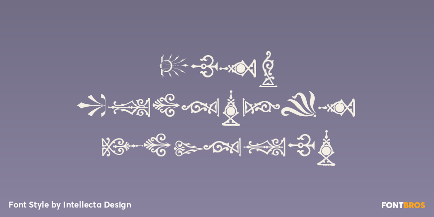 Easy Fleurons Regular Poster