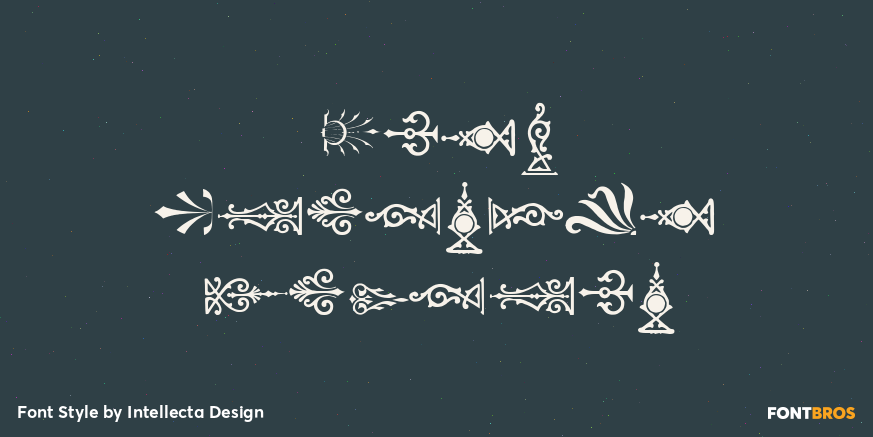 Easy Fleurons Regular Poster