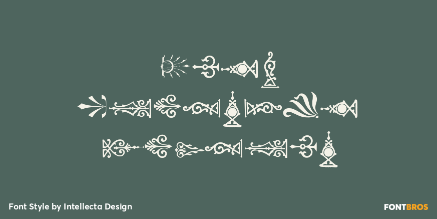 Easy Fleurons Regular Poster