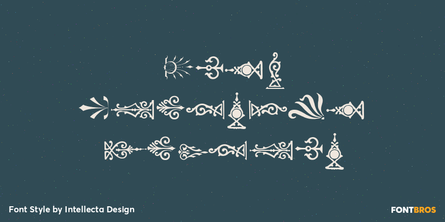 Easy Fleurons Regular Poster