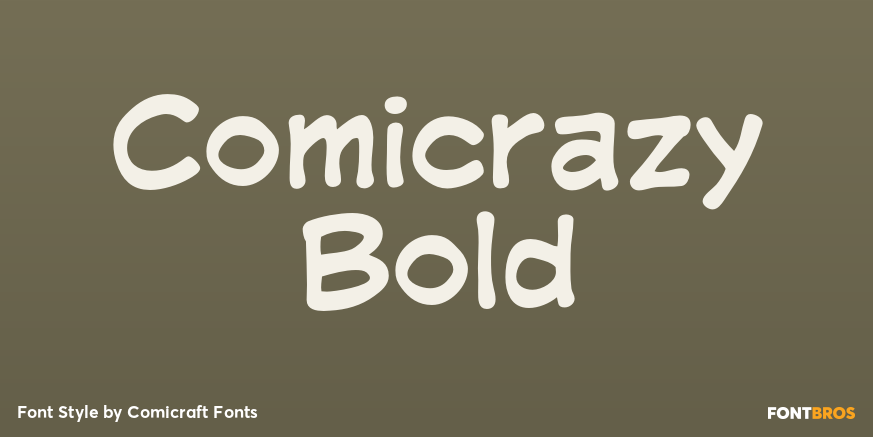 Comicrazy Bold Poster