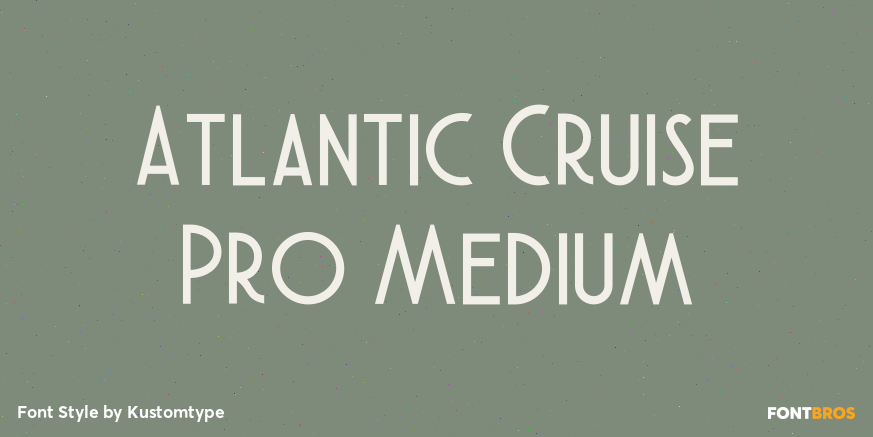Atlantic Cruise Pro Medium Poster