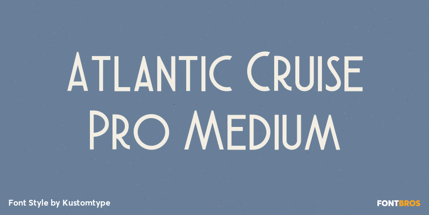 Atlantic Cruise Pro Medium Poster